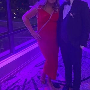 Spicy red Zara dress